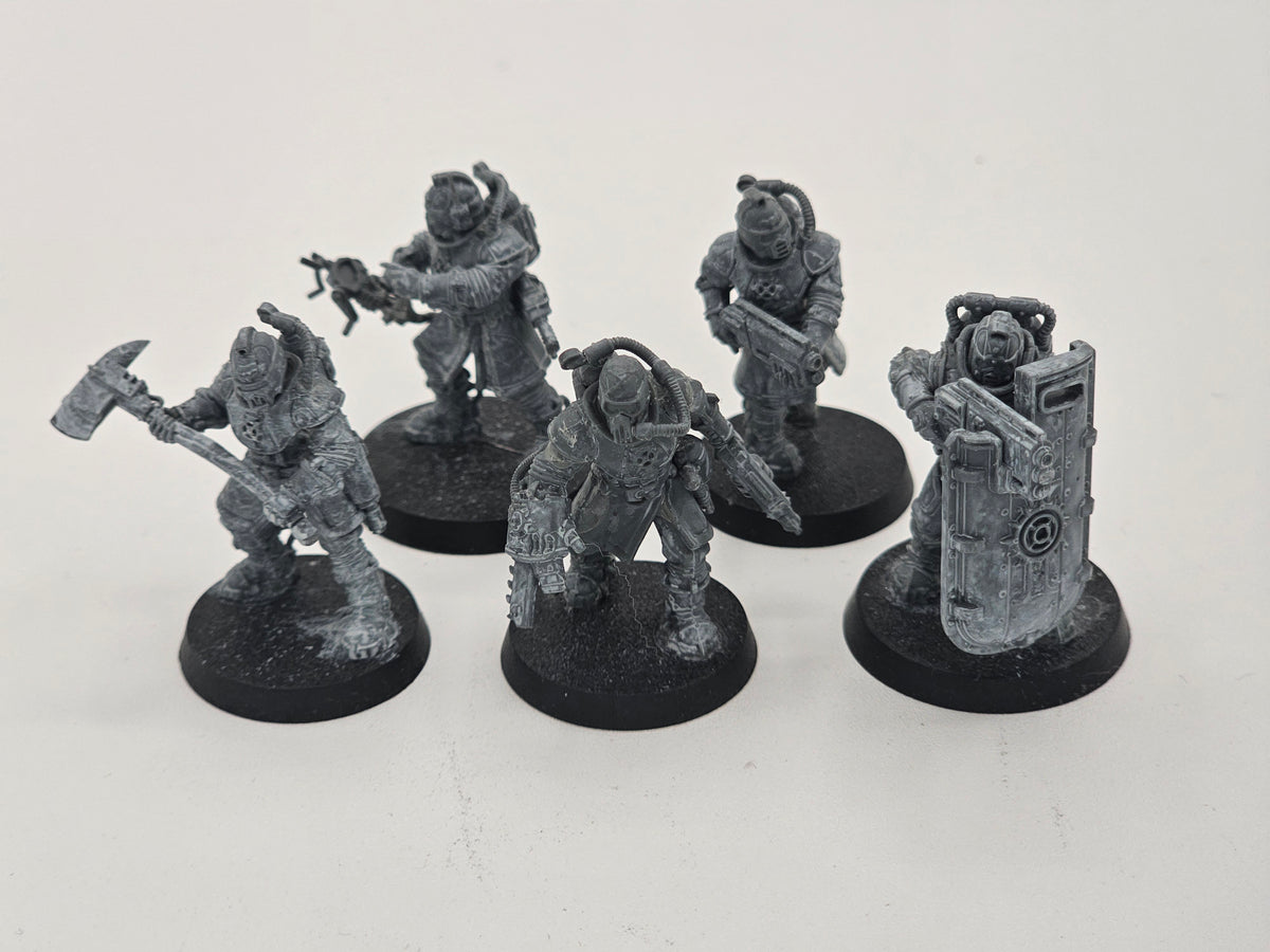 40K: Imperial Agents - Imperial Navy Breachers (USED, HALF SQUAD)
