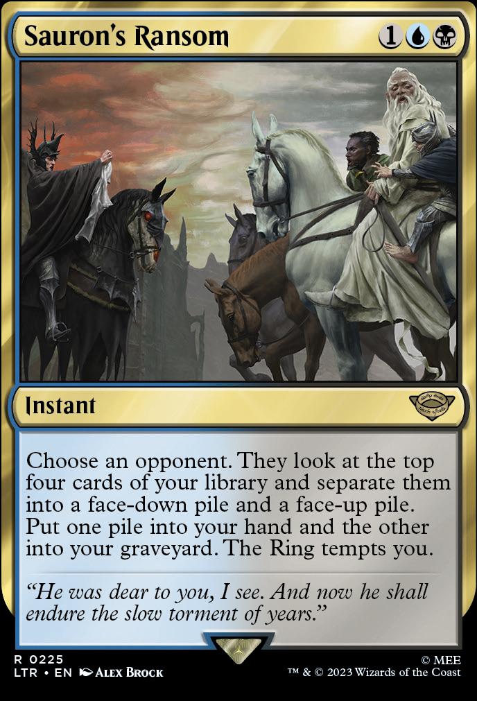 Sauron's Ransom [#0225] (LTR-R-FOIL)