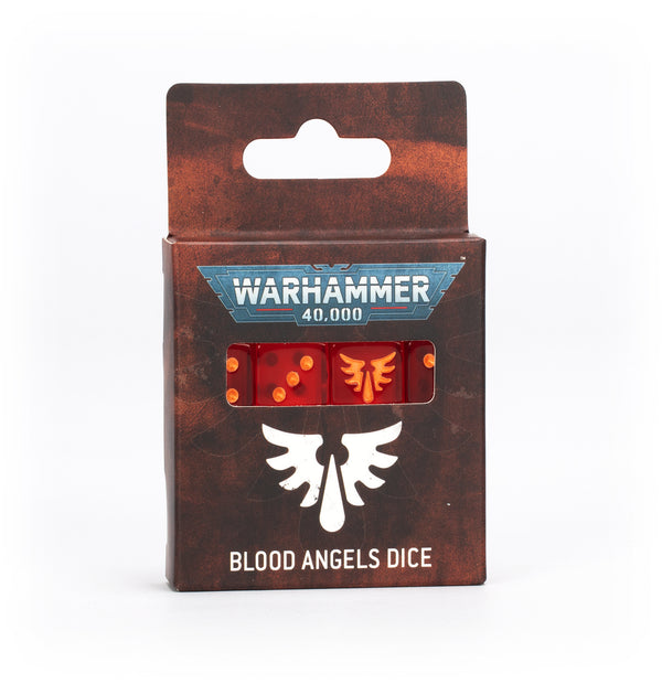 Citadel Hobby: Dice Set - 40K: Adeptus Astartes - Blood Angels (10th)