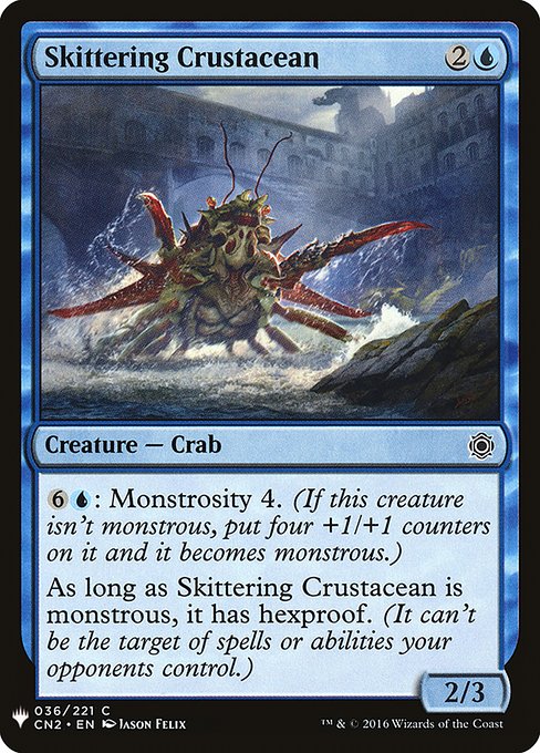 Skittering Crustacean [Mystery Booster #0494] (CN2-C)