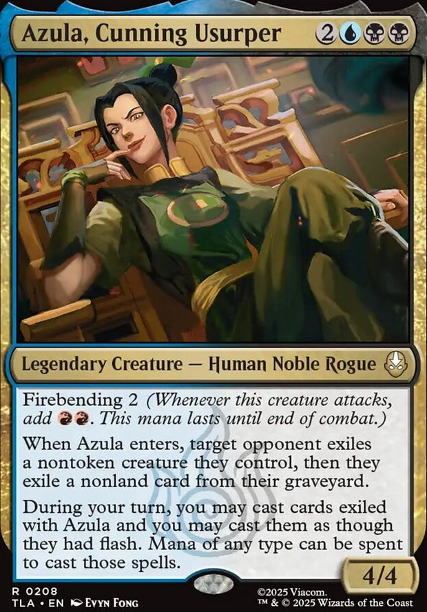 Azula, Cunning Usurper [ #0208 ] (TLA-R)