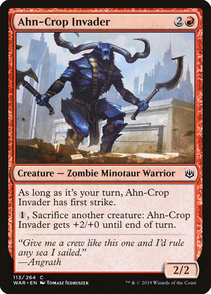 Ahn-Crop Invader (WAR-C-FOIL)