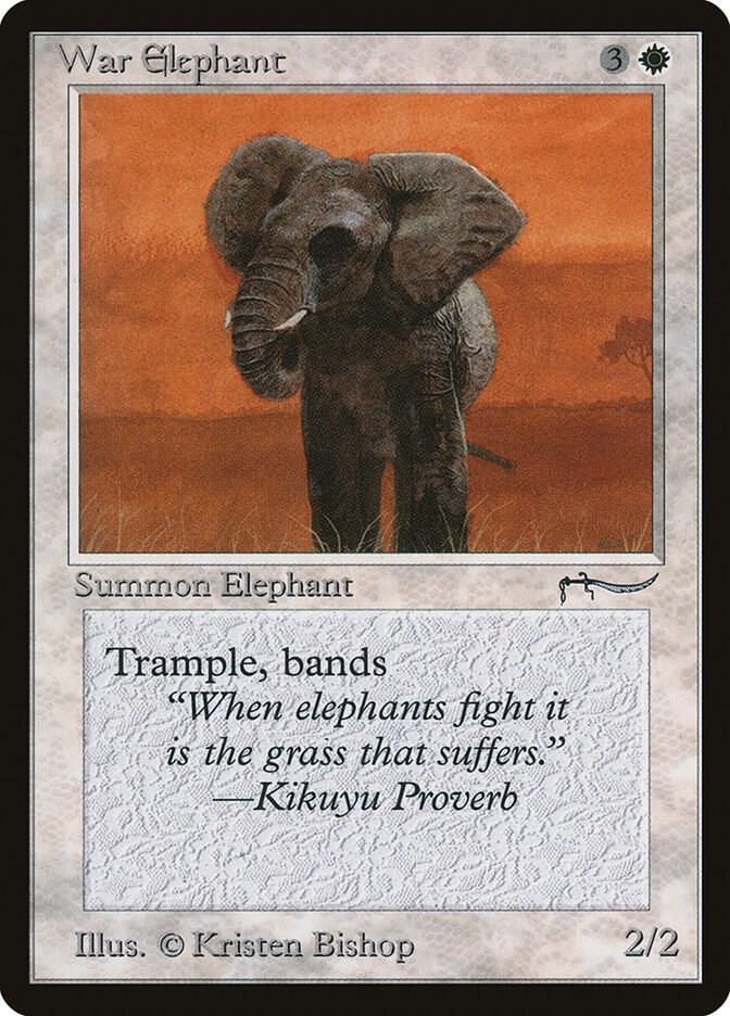 War Elephant (ARN-C) Light Play