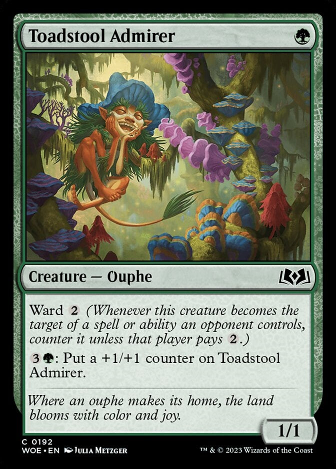 Toadstool Admirer [#0192] (WOE-C)