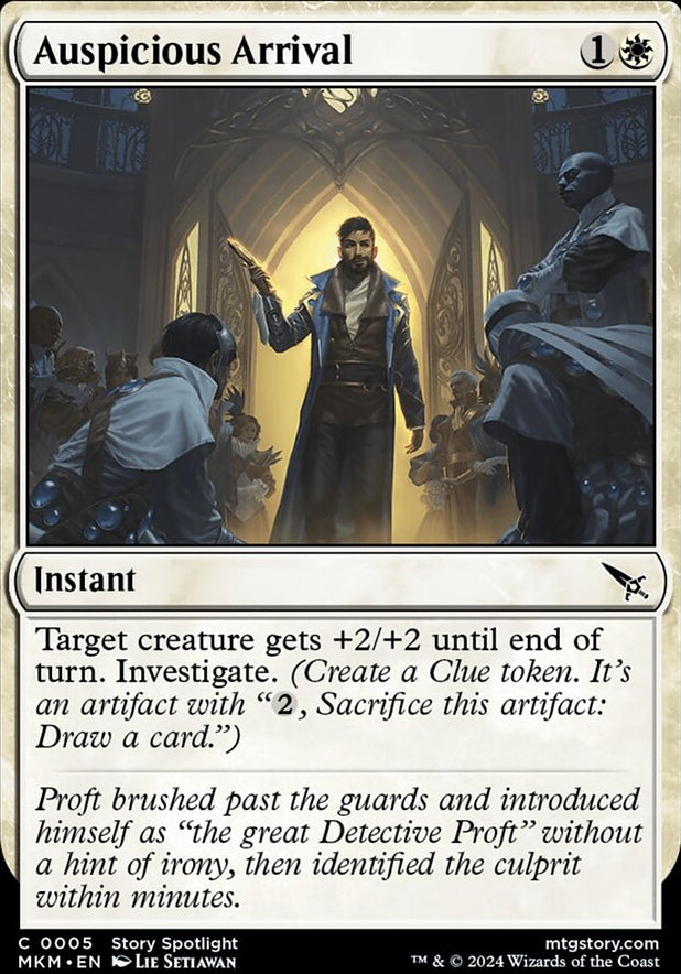 Auspicious Arrival [#0005] (MKM-C-FOIL)