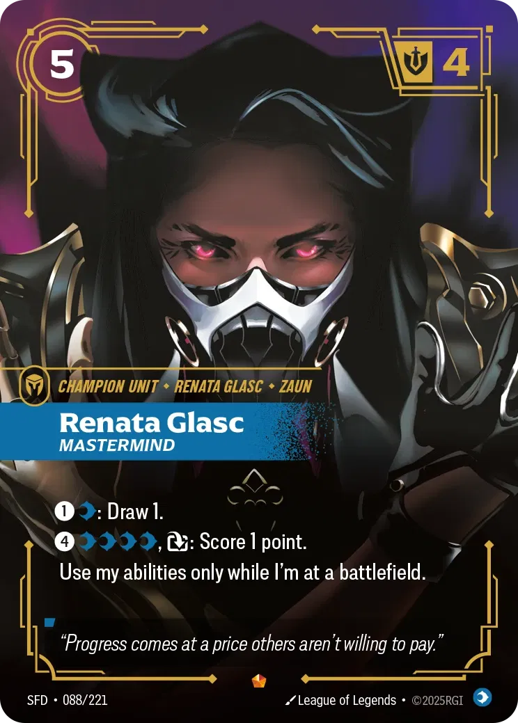 Renata Glasc - Mastermind - 088/221 (SFD) Epic