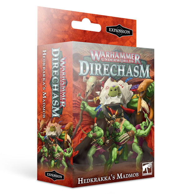 Warhammer Underworlds: S4 Direchasm - Warband: Hedkrakka’s Madmob (Orruk Warclans)