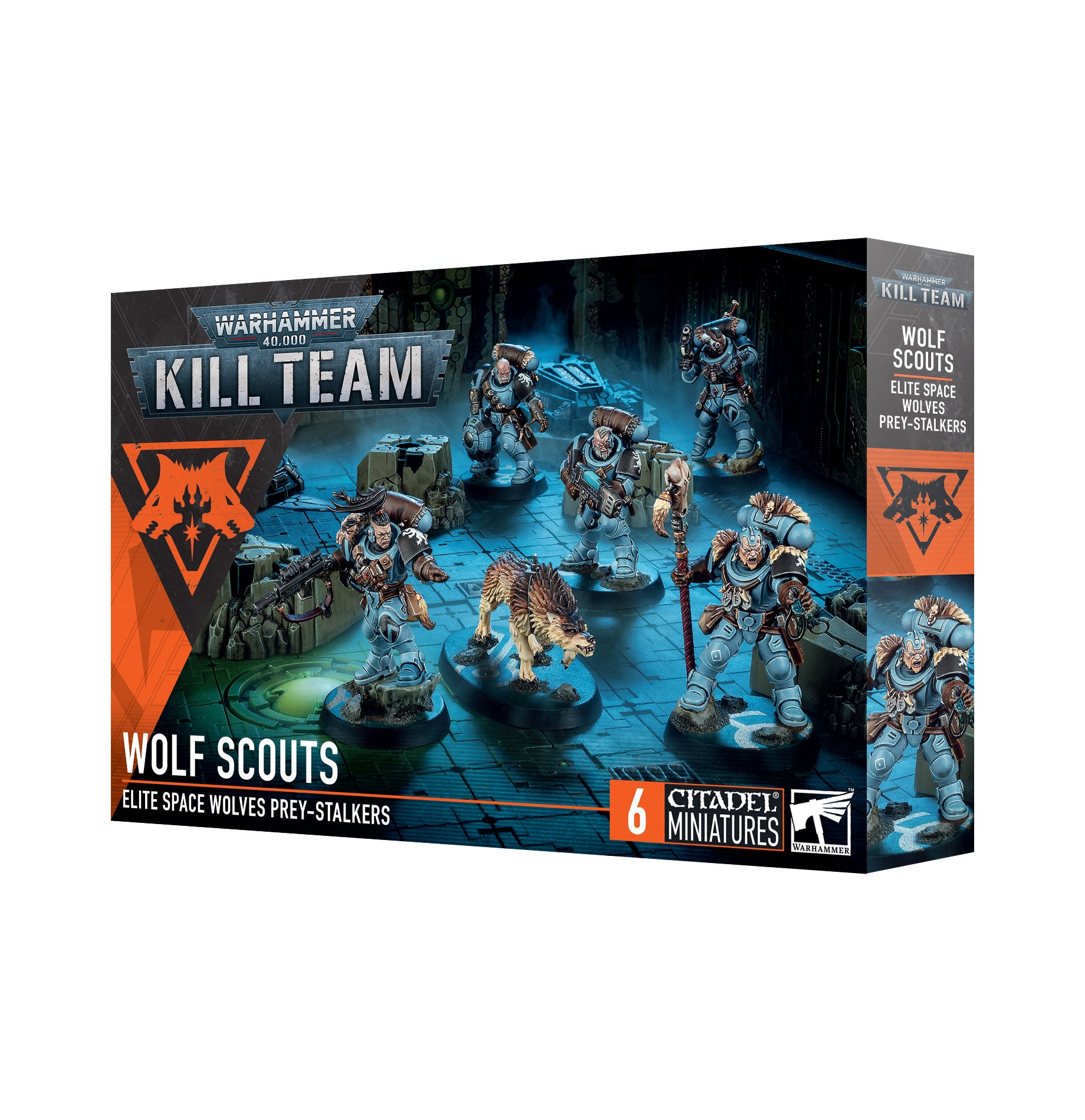 40K Kill Team: Kill Team - Wolf Scouts (Elite Space Wolf Prey-Stalkers)