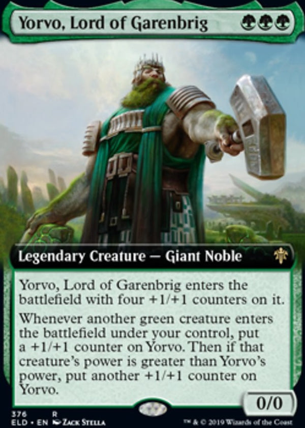 Yorvo, Lord of Garenbrig [#376 Extended Art] (ELD-R)