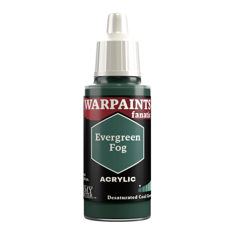 The Army Painter: Warpaints Fanatic - Evergreen Fog (18ml/0.6oz)