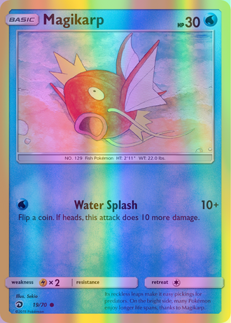 Magikarp - 019/098 (AOR) Common - Near Mint Reverse Holofoil