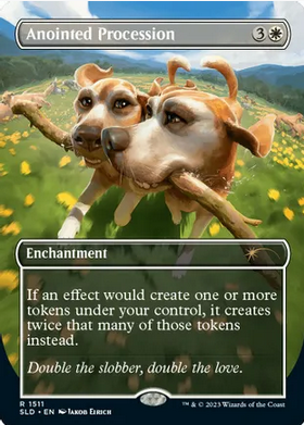 Anointed Procession [#1511 Extended Art] (SLD-R-FOIL)