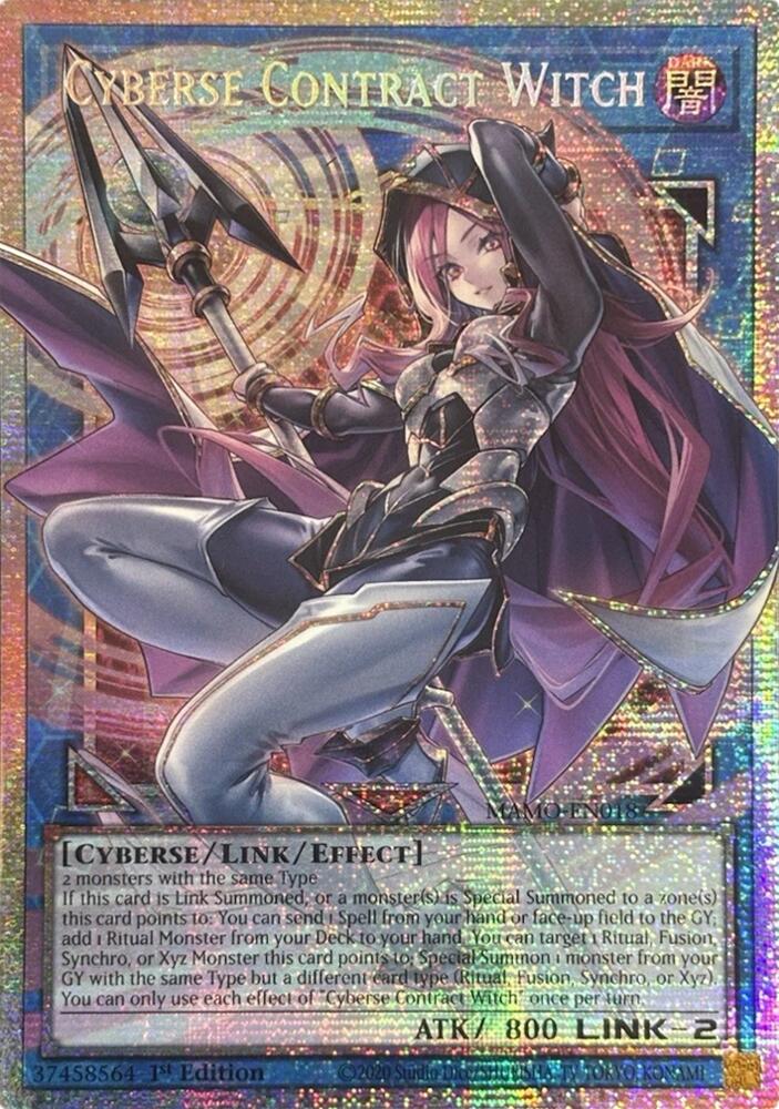 Cyberse Contract Witch (Extended Art) (MAMO-EN018)