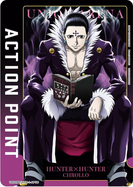 Action Point Card (AP06) (Chrollo) - UE02BT: HUNTER X HUNTER - Foil