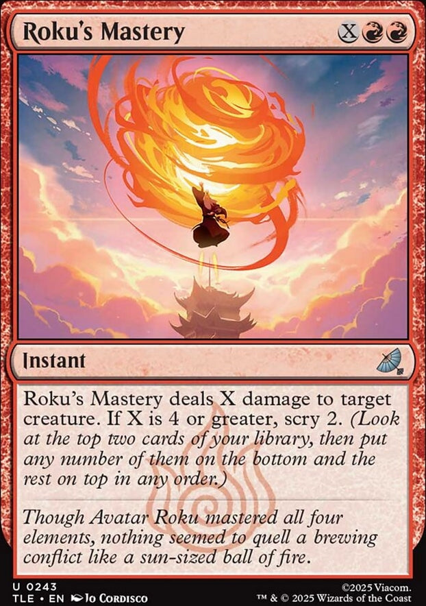 Roku's Mastery [ #0243 ] (TLE-U)