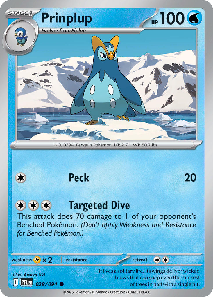 Prinplup - 028/094 (PFL) Common