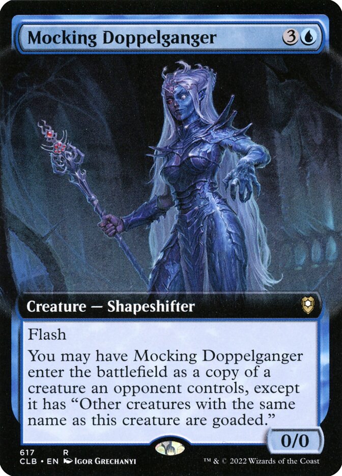 Mocking Doppelganger [#617 Extended Art] (CLB-R)