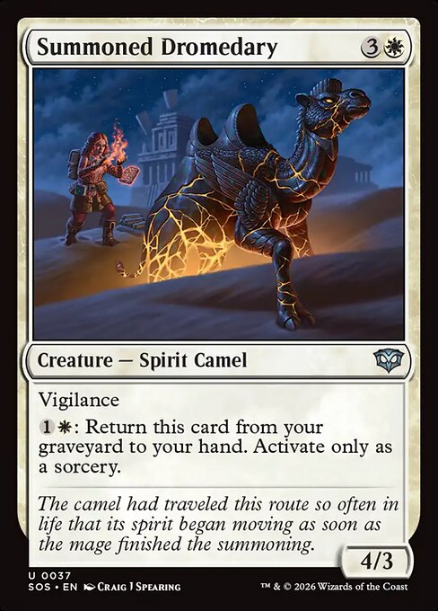 Summoned Dromedary [ #0037 ] (SOS-U)