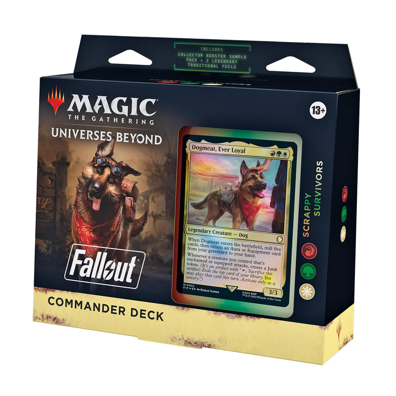 MTG: Universes Beyond: Fallout - Commander Deck: Scrappy Survivors (RGW) MISCUT