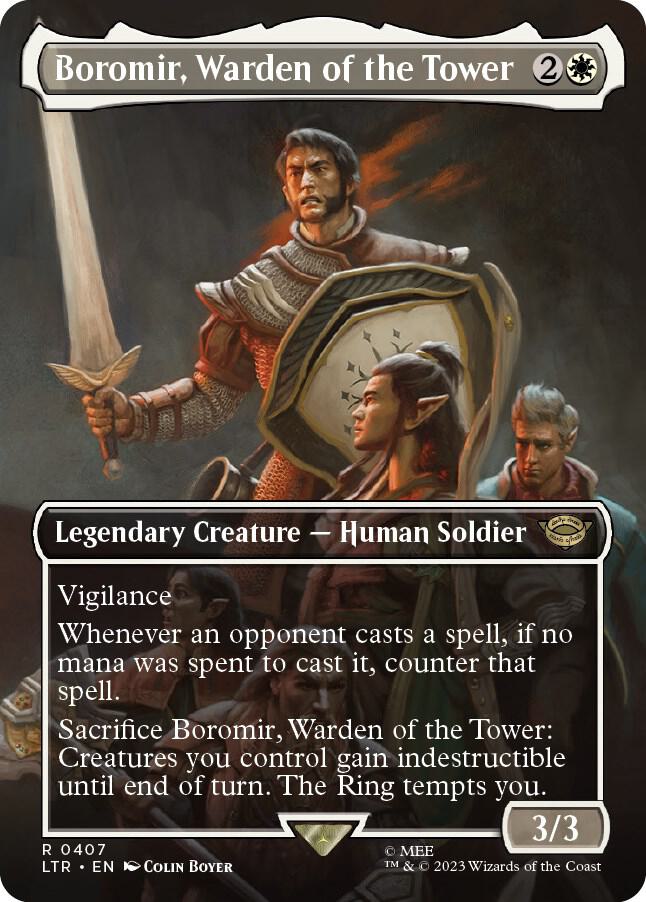 Boromir, Warden of the Tower [#0407 Scene] (LTR-R-FOIL)