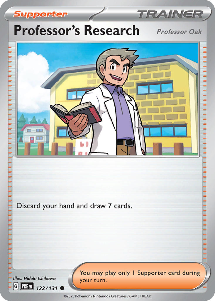 Professor's Research [Professor Oak] - 122/131 (PRE) Common - Near Mint