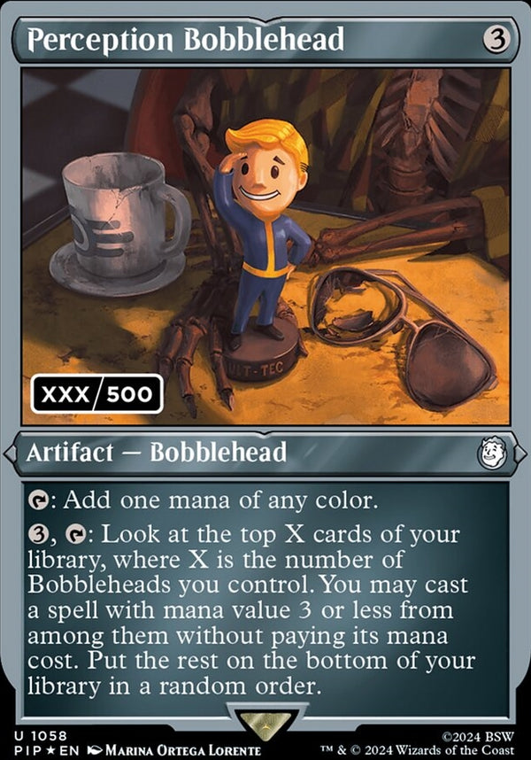 Perception Bobblehead [#1058 Serialized Bobblehead] (PIP-U)