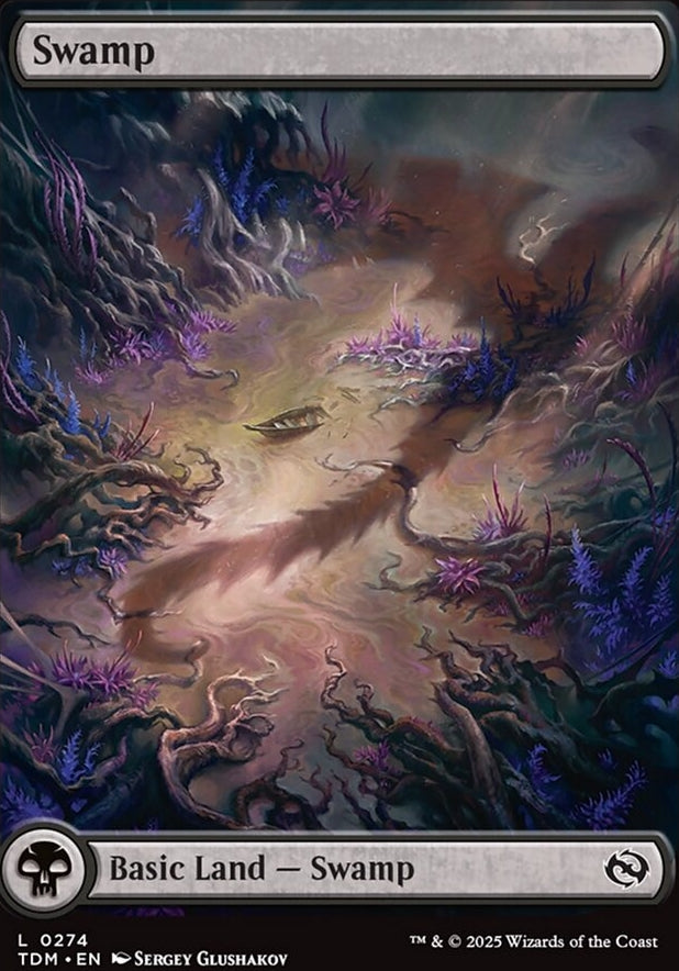 Swamp [ #0274 Full Art ] (TDM-L)