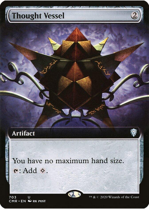 Thought Vessel [#703 Extended Art] (CMR-U) Moderate Play