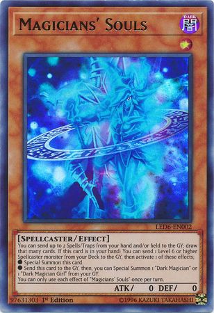 Magicians' Souls (LED6-EN002) Near Mint - 1st Edition