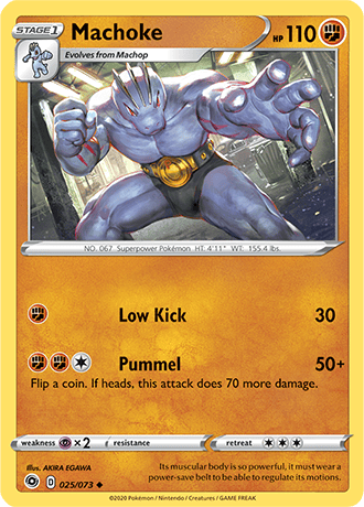 Machoke - 25/73 (CHP) Uncommon - Near Mint