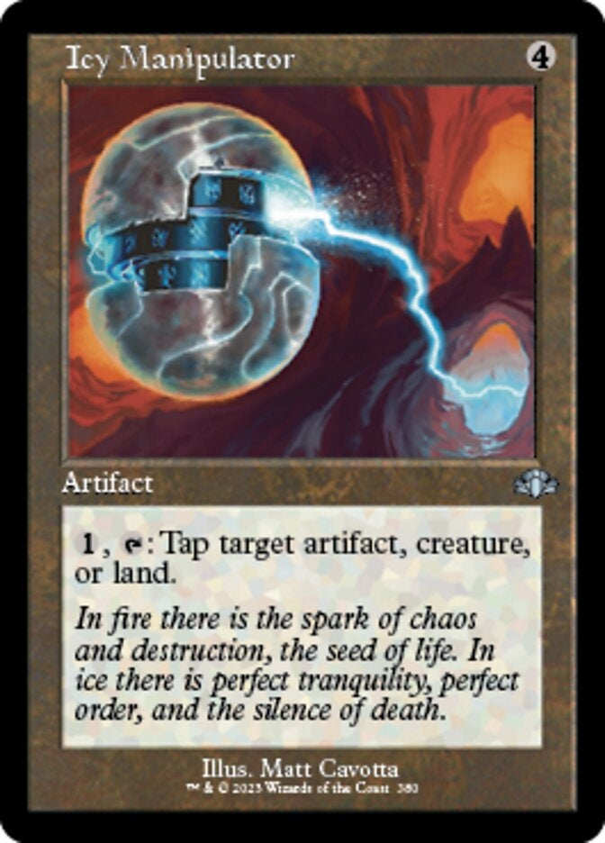 Icy Manipulator [#380 Old Frame Bonus Sheet] (DMR-U)