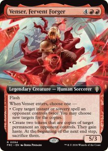 Venser, Fervent Forger [ #0094 Extended Art ] (FRC-R)