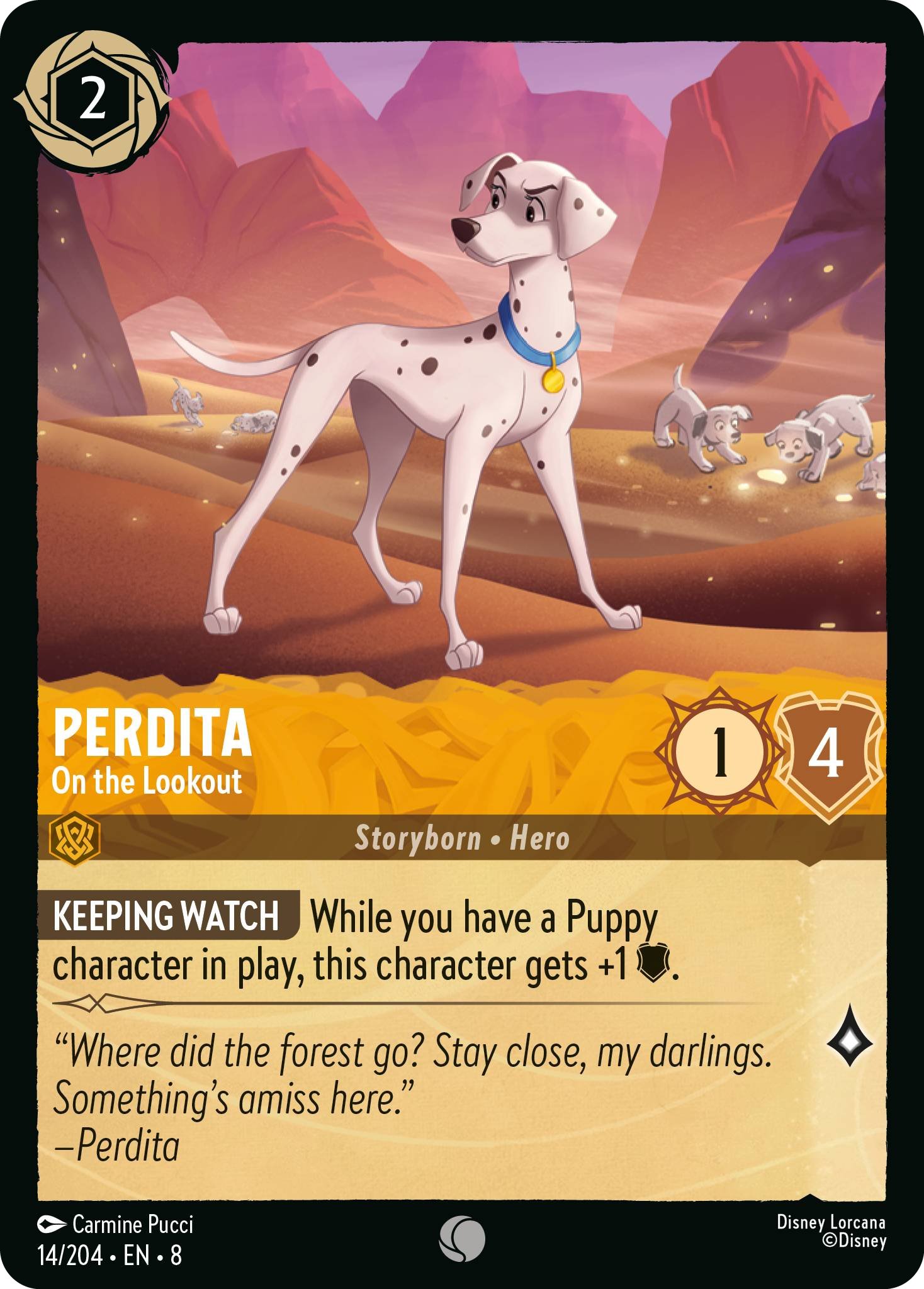 Perdita - On the Lookout (Reign of Jafar - 014/204 ) Common