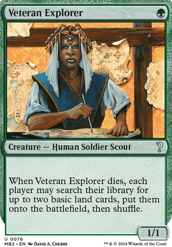 Veteran Explorer [#0076 White-Border] (MB2-U)