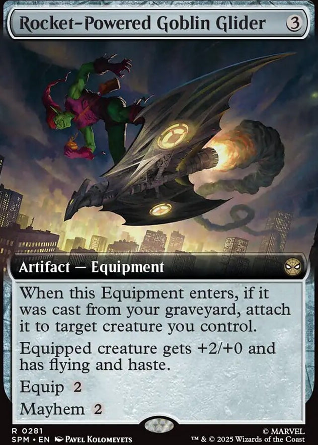 Rocket-Powered Goblin Glider [ #0281 Extended Art ] (SPM-R)