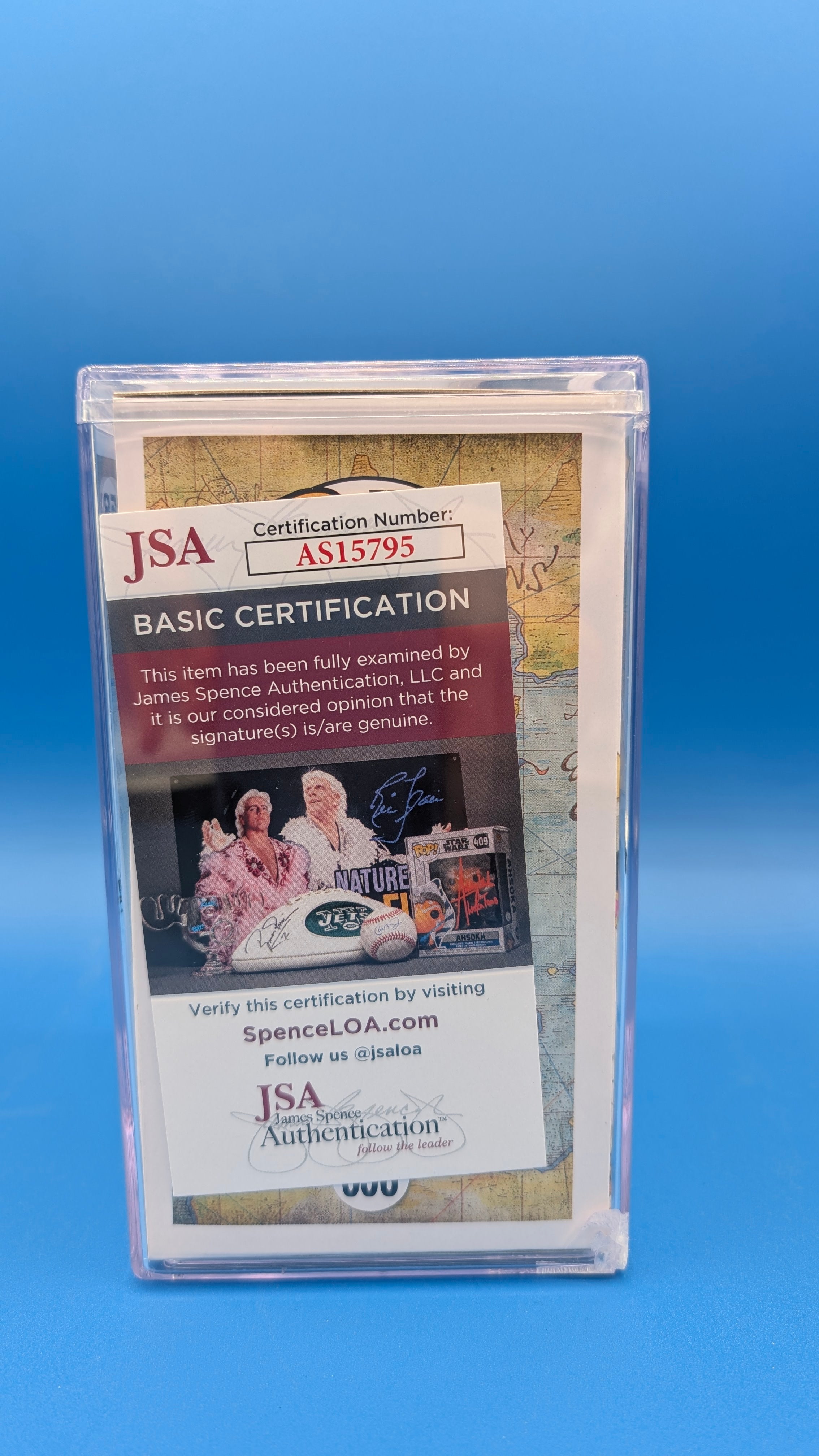 POP Figure: One Piece #0358 - Brook (2018 Fall Convention Exclusive) (Signed by Ian Sinclair) (JSA Certified AS15795)