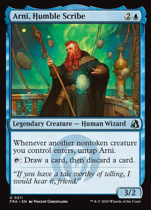 Arni, Humble Scribe [ #0211 ] (FRA-U)