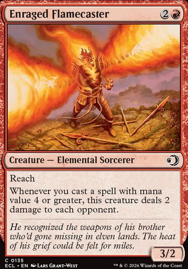 Enraged Flamecaster [ #0135 ] (ECL-C)