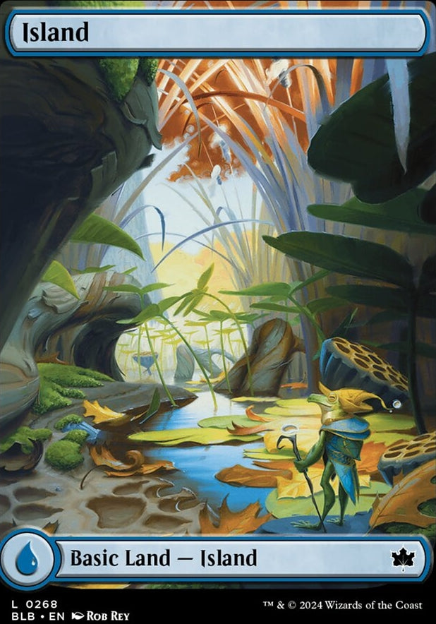Island [#0268 Full Art] (BLB-C-FOIL)
