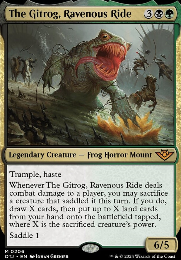 The Gitrog, Ravenous Ride [#0206] (OTJ-M-FOIL)