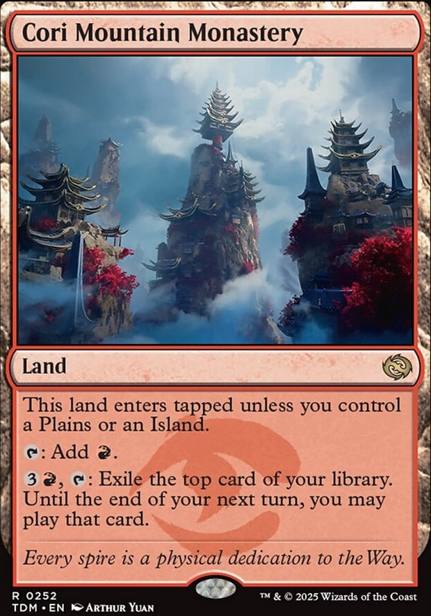 Cori Mountain Monastery [ #0252 ] (TDM-R)