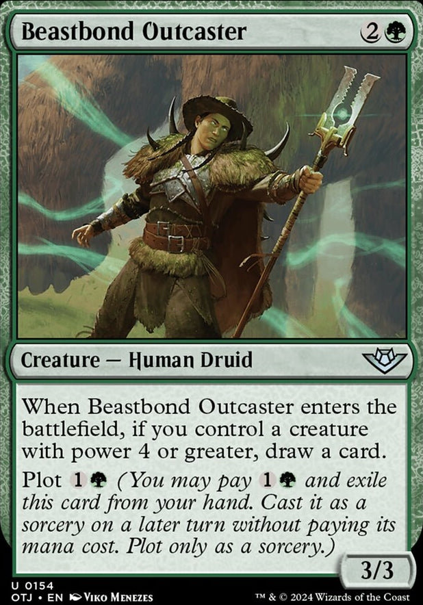 Beastbond Outcaster [#0154] (OTJ-U-FOIL)