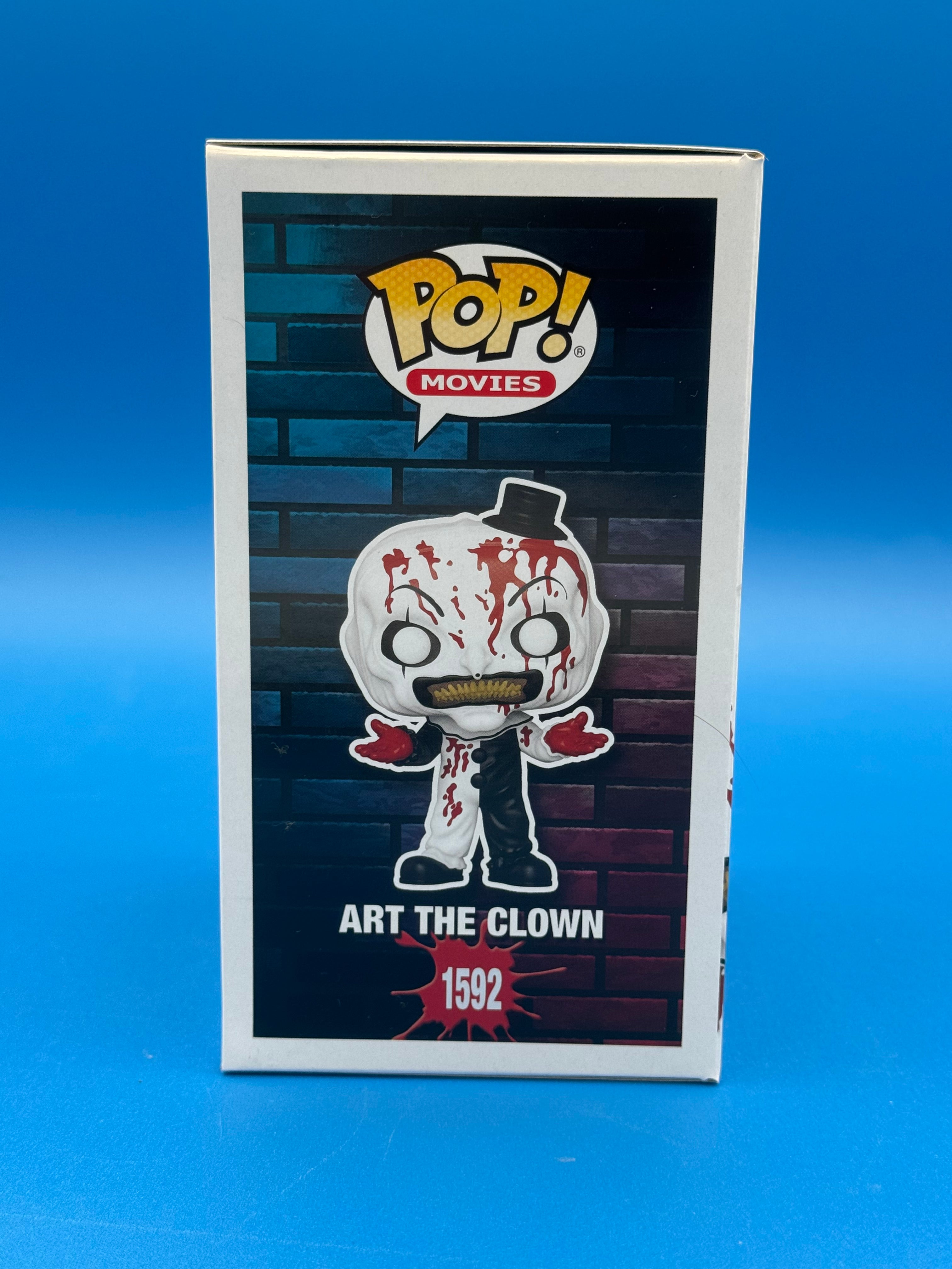 POP Figure: Horror Terrifiers #1592 - Art the Clown (Bloody) (JSA Sign