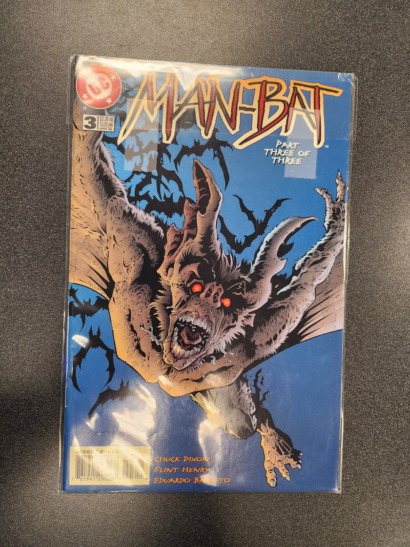 Man-Bat (1996 Mini-Series) Complete Bundle (