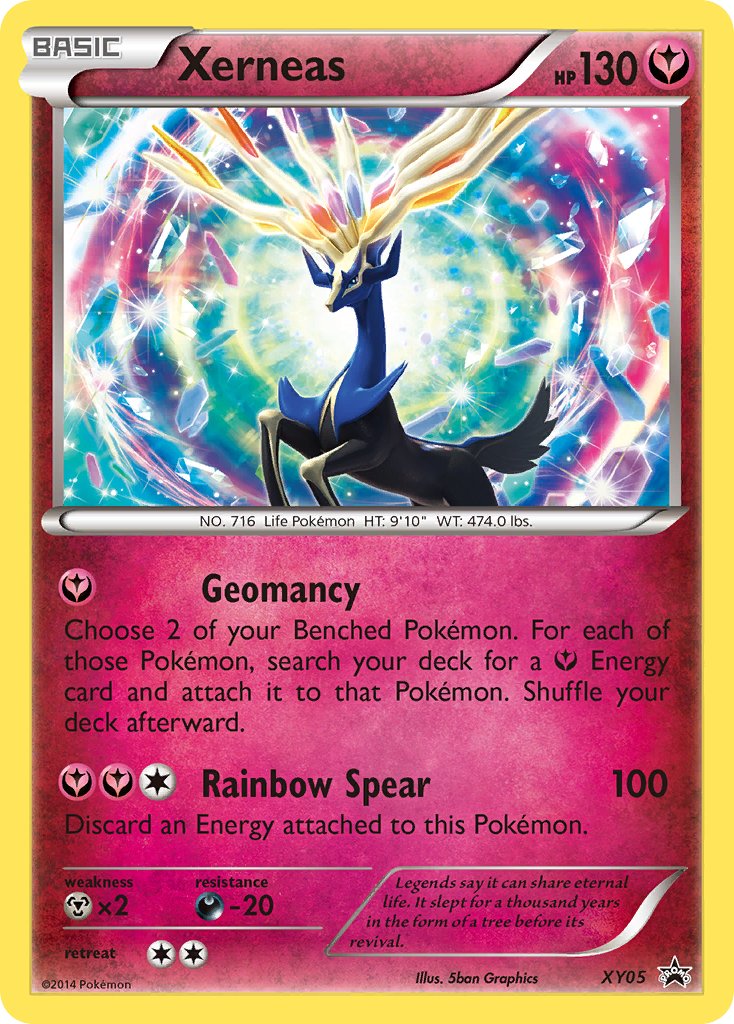 Xerneas - XY05 (XY:PR) Promo - Near Mint Holofoil