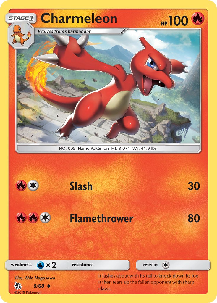 Charmeleon - 08/68 (HIF) Uncommon - Near Mint