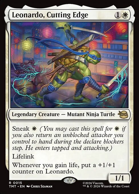 Leonardo, Cutting Edge [ #0015 ] (TMT-R)