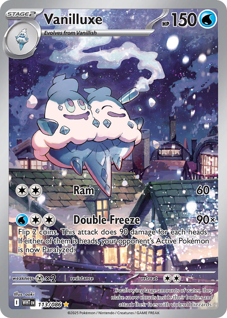 Vanilluxe - 113/086 (WHT) Illustration Rare