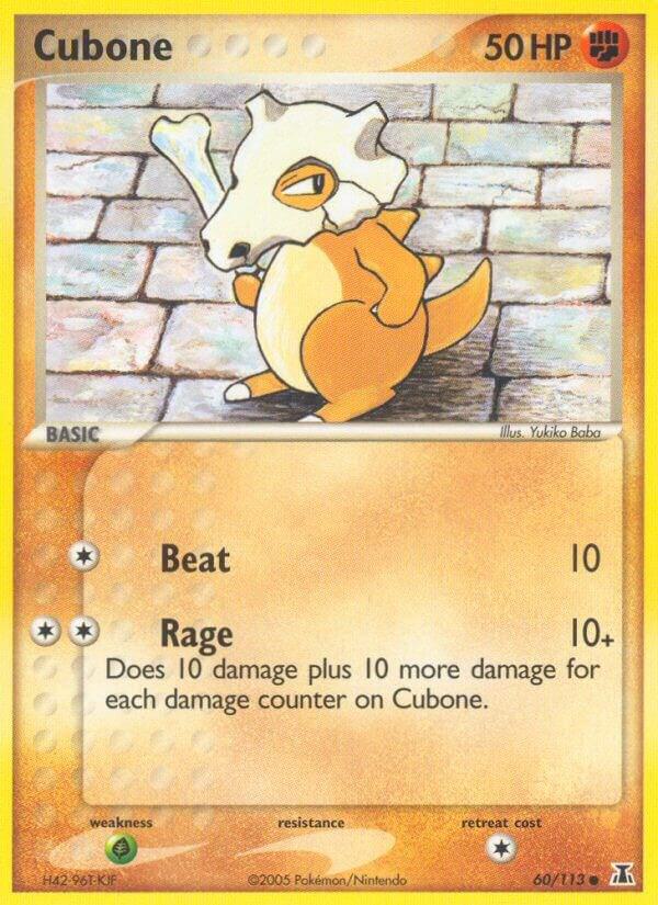 Cubone - 60/113 (DS) Common Near Mint