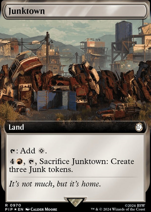 Junktown [#0970 Extended Art Surge Foil] (PIP-R)